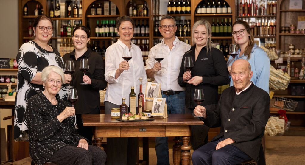 Familie Scartezzini und Team